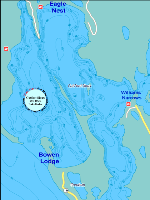 Ice Fishing on Lake Winnibigoshish and Cutfoot Sioux Lake