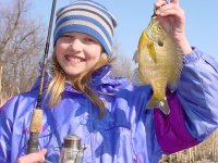 image of katie sundin with nice sunfish