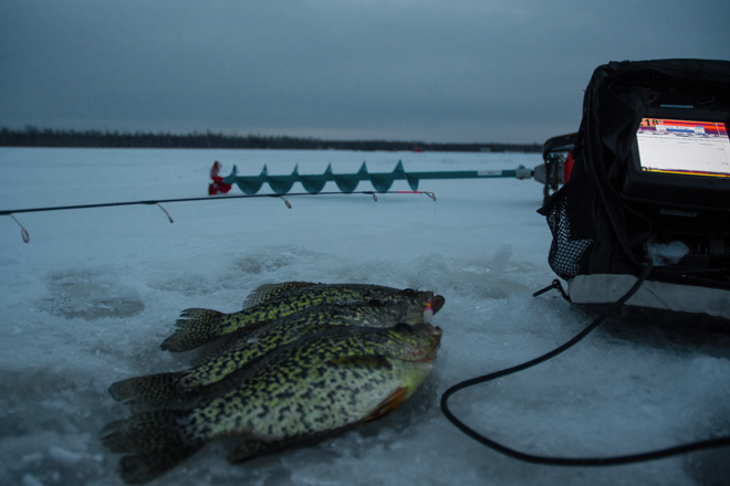 Ice Fishing GIANT Crappies: Find Fish Others are Missing - Wired2Fish