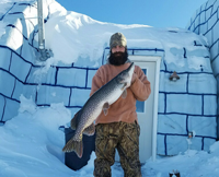 image of big pike caught at the igloo