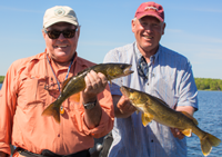 image of dick and jeff with nice walleyes