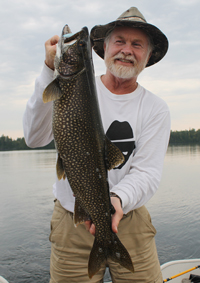 Greg Clusiau Lake Trout Fishing