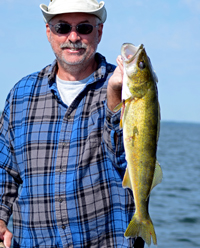 Walleye Fisherman Wayne Smith