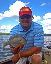Bluegill fishing Grand Rapids