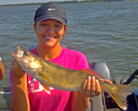 Walleye Fishing Round Lake