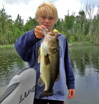 Largemouth Bass caught by Grant Alto