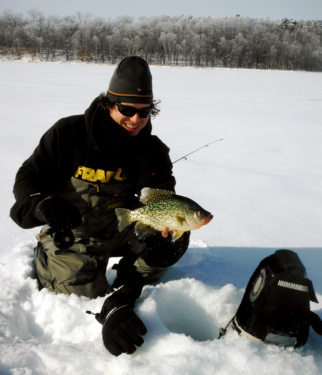 Ice Fishing for Mississippi Backwater Perch - MidWest Outdoors