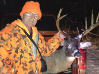 Steve Ott with Buck Deer 