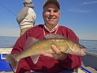 Walleye caught on Upper Red Lake by Paul Kautza