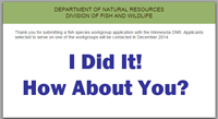 image links to Minnesota DNR Volunteer website