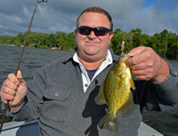 image of Boyd Penn holding nice Crappie