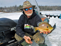 image of Greg Clusiau with big Bluegill