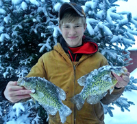 image of Crappies from Ball Club Lake