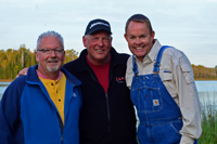 image of 3 fishing buddies