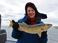 image of Walleye caught by Allison on Grand Rapids area lake
