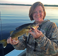 image of Walleye caught by Erin Charlton at Bowstring Lake