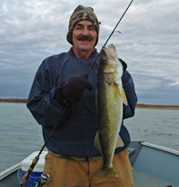 image of Rick Hastings wil large Walleye