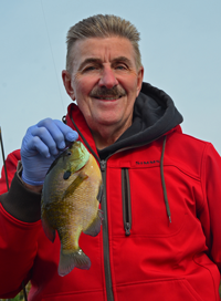 image of rick hastings with big bluegill