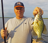 image of Jpel Clusiau with big Crappie