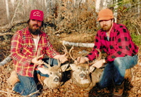 image of Rip and Bruce with two nice buck deer