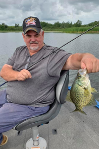 image of Frank Gangl with nice crappie