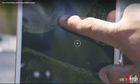 image links to video about finding fishing spots using satellite images
