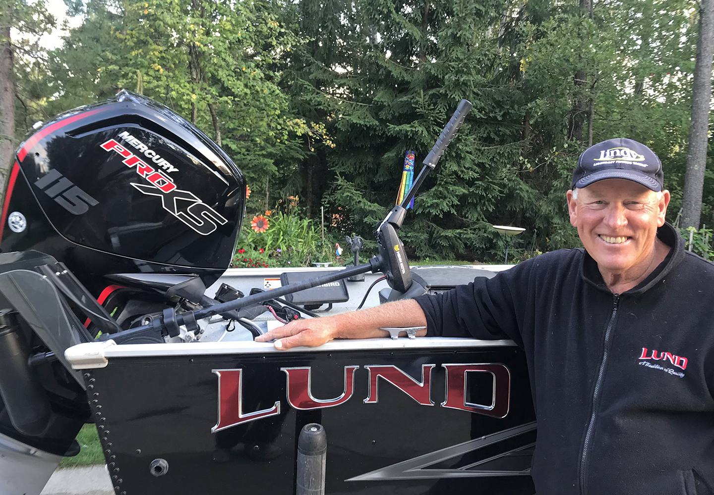 Lund Alaskan Mercury Pro XS Tiller For Sale