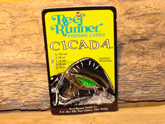 Reef Runner Cicada 1/4 oz Silver/Silver
