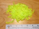 Tube Skirts 1-1/2 inch Chartreuse 100 pack