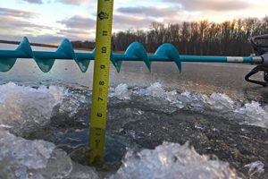 image of ice conditions at grand rapids