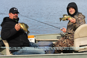 image of men with Crappies