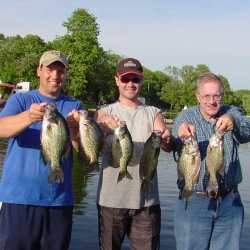 Steve Kulscar and friends Crappies