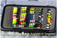 image of Lindy Tungsten ice jigs