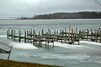 Lake Winnie Ice Conditions