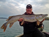 Northern Pike caught by Grant Prokop