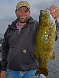 image of Smallmouth Bass caught on Pokegama Lake by Chris Andresen