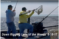 image links to video about dow rigging on lake of the woods