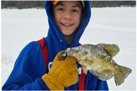 image of will silvis with nice crappie