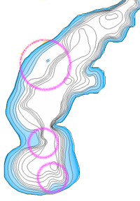 image of lake map