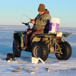 ATV on Ice, Lake Winnie 12-20-06