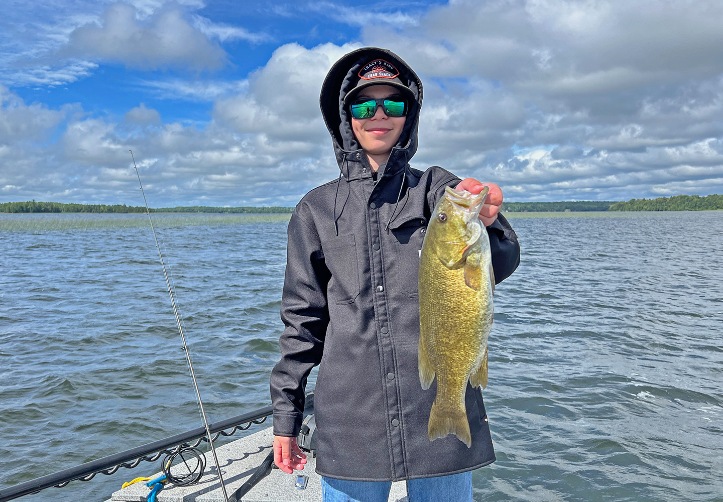 image of Jake smithburger with nic Smallmouth Bass 