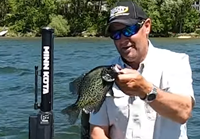 Image links to Lindy's Fish Ed TV video catching early season slab crappies