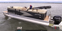 image of new Lund Pontoon Boat
